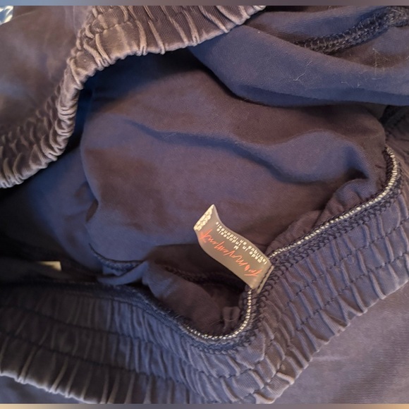 Free People Navy Jogger set Pants top size Large new - Picture 6 of 8